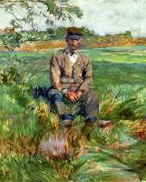 Toulouse-Lautrec, Henri de - A Laborer at Celeyran